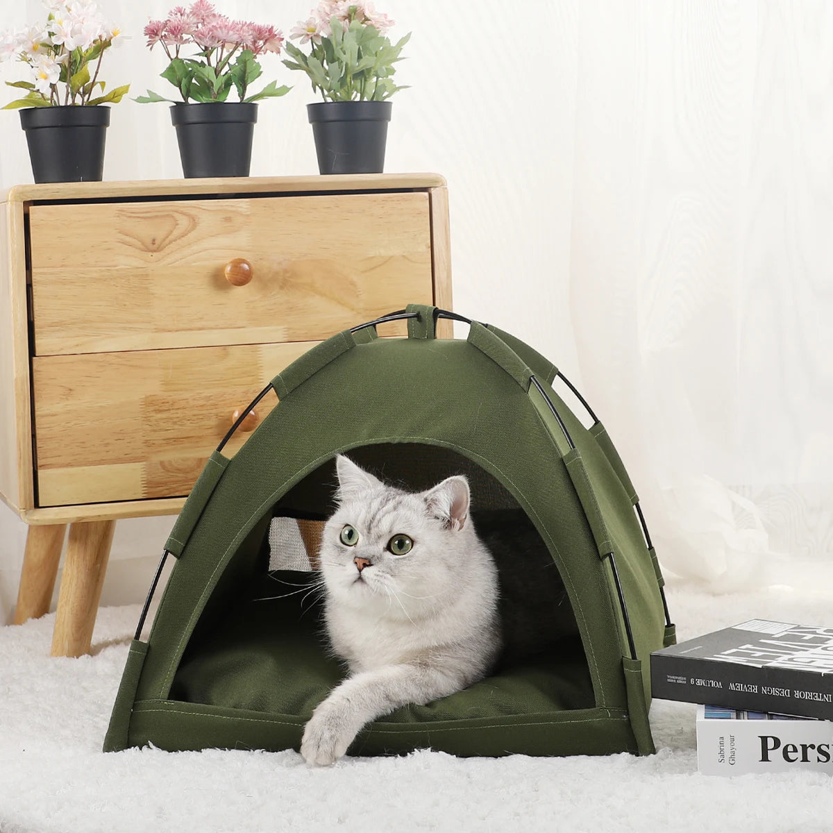 Tenda cama para gatos